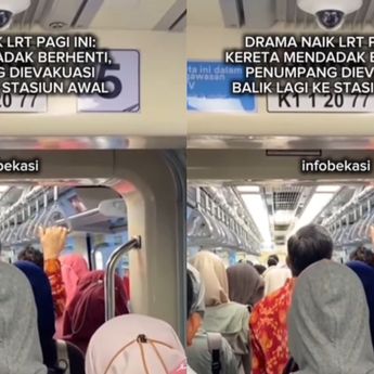 LRT Bekasi Alami Gangguan, Penumpang Dievakuasi di Tengah Perjalanan