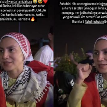 Wanda Hamidah Nekat Bertahan di Tunisia, Akhirnya Berlayar ke Gaza Bawa Merah Putih