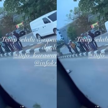 Ngeri! Pemotor Tewas dengan Kondisi Kepala Terlindas Truk di Klari Karawang Sore Ini