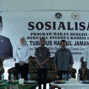 Sosialisasi Program Makan Bergizi Gratis di Serang, Banten: Wujud Komitmen Pemerintah Tingkatkan Literasi Gizi Masyarakat