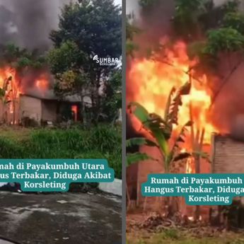 VIDEO: Kebakaran Hantam Rumah di Payakumbuh Pagi Ini