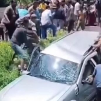 Mobil di Kisaran Sumut Ringsek Dihantam Kereta, Penumpang Kritis