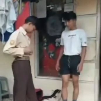 Viral! Kisah Kakak Beradik Gantian Pakai Seragam untuk ke Sekolah