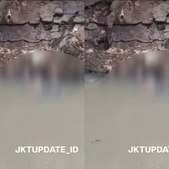 Mayat Pria Mengambang di Kali Galur Gegerkan Warga Johar Baru