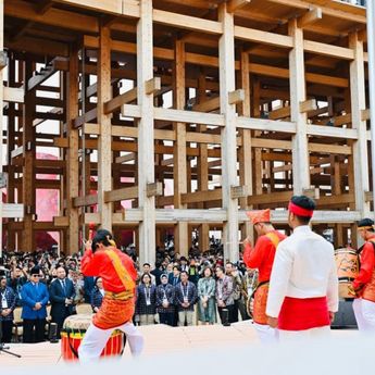 Dukung Peran Global Indonesia, Prabowo Kunjungi Paviliun Indonesia di Expo 2025 Osaka