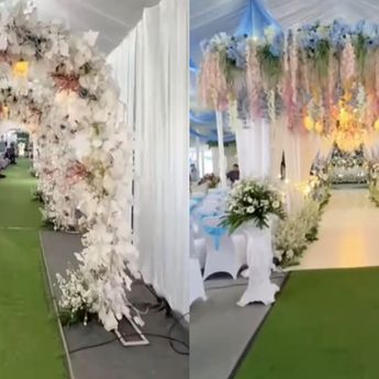 Megahnya Khitanan Anak Kades Cimanggis, Lorong Kampung Disulap Jadi Tenda Mewah 150 Meter
