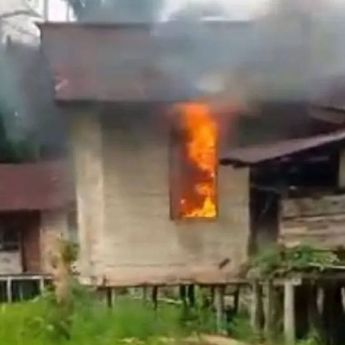 KKB Bakar Rumah dan Tembak Warga di Asmat
