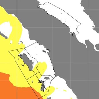 Gelombang Empat Meter Berpotensi Terjadi di Perairan Sumatera Utara