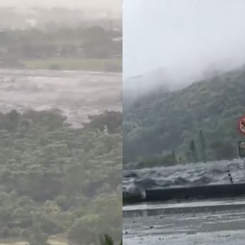 Banjir Bandang Terjang Taiwan Usai Topan Ragasa, 2 Orang Tewas dan Ratusan Warga Terjebak
