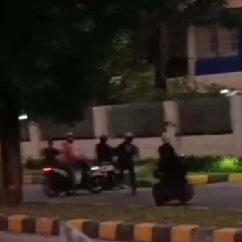 VIDEO: Kawanan Begal Beraksi di Kawasan Industri Pulogadung Jaktim
