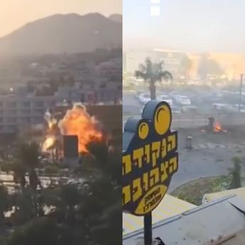 Houthi Gempur Israel Lewat Serangan Drone, 22 Orang Jadi Korban