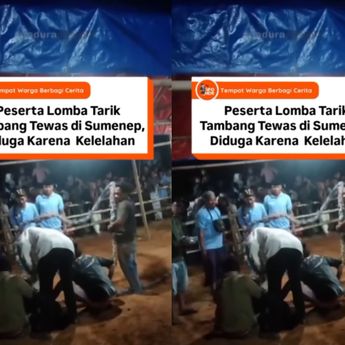 Peserta Tarik Tambang Tewas Saat Lomba di Sumenep