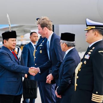 Disambut Hangat di Amsterdam, Prabowo Awali Misi Perkuat Diplomasi Indonesia-Belanda