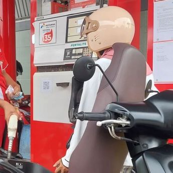 Viral Unggahan Ojol Dilarang Isi BBM Pertalite, DIpastikan Hoaks!
