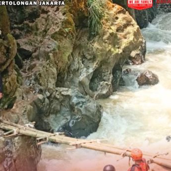 Jasad Pria Tenggelam di Sungai Cikaniki Belum Ditemukan