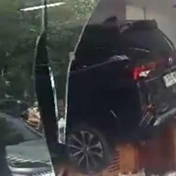 Toyota Veloz Tabrak Toko Buah di Kalideres, Kasus Diselesaikan Secara Kekeluargaan