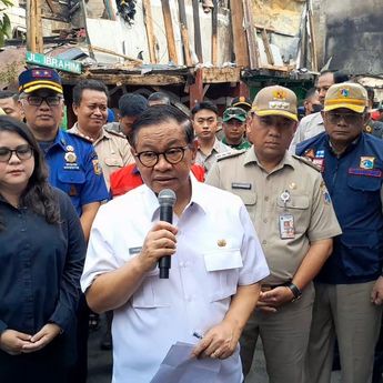 Pramono Bongkar Penyebab Kebakaran di Taman Sari Cepat Membesar