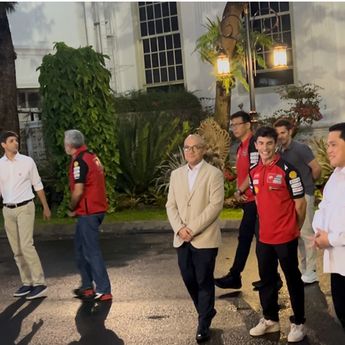 Marc Marquez Ketemu Prabowo di Istana: Senang Kembali ke Indonesia
