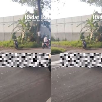 Kecelakaan Maut, Driver Ojol Meregang Nyawa di Jalan Nagrak Jambe Tangerang Pagi Ini