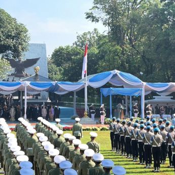 Prabowo Hadiri Upacara Peringatan Kesaktian Pancasila di Monumen Pancasila Sakti