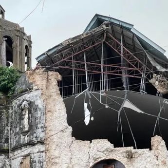 Korban Tewas Akibat Gempa Dahsyat Filipina Capai 60 Orang