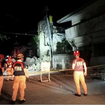 Gempa Dahsyat Magnitudo 6,9 Guncang Filipina, Korban Tewas Bertambah 20 Orang