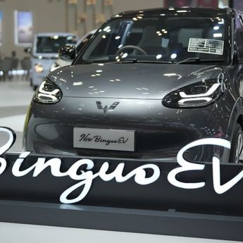 Wuling New BinguoEV Dinobatkan sebagai Iconic Small Hatchback EV of the Year di MECA 2025
