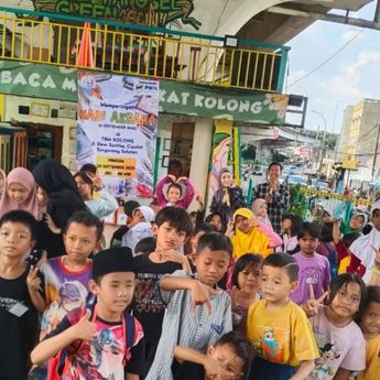 PNM Dorong Minat Baca Anak Lewat Dukungan ke TBM Kolong Ciputat