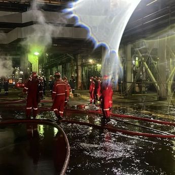 Kebakaran, Kilang Pertamina Dumai Pastikan Pasokan BBM Aman