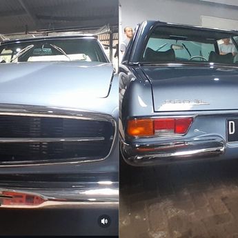 Penampakan Mercy Antik BJ Habibie yang Sempat Dibeli Ridwan Kamil, Hanya Ada 10 di Indonesia