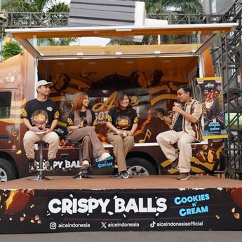 Aice Luncurkan Crispy Balls Cookies n’ Cream Lengkap dengan Program Hadiah Spesial