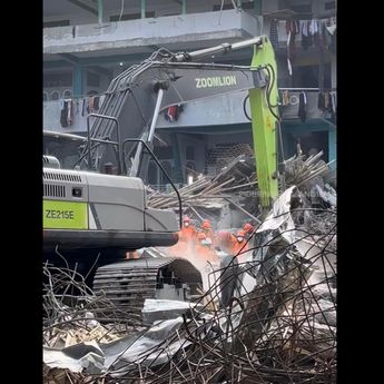 Ini Kendala Evakuasi Korban Ponpes Ambruk Al-Khoziny