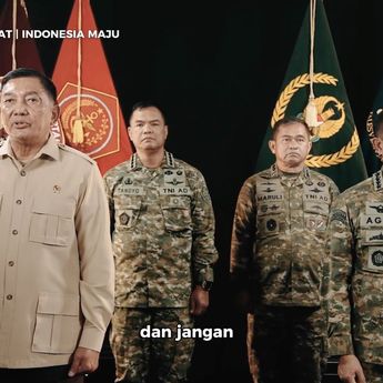 Pesan Menhan ke TNI di HUT ke-80: Jangan Sakiti Hati Rakyat!