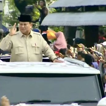 Presiden Prabowo Pimpin Upacara Peringatan HUT ke-80 TNI di Monas