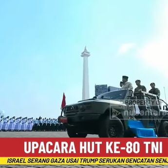 HUT Ke-80 TNI, Presiden Prabowo: Terima Kasih atas Pengabdianmu
