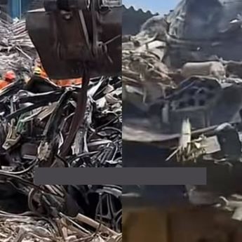 Tim SAR Temukan Mobil Mercy Terkubur di Reruntuhan Ponpes Al Khoziny Sidoarjo