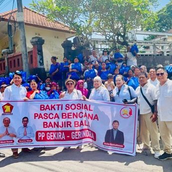 GEKIRA Salurkan Bantuan bagi Korban Banjir di Bali