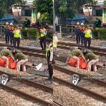 Calon Penumpang Lansia Tewas Dihantam KRL di Bukit Diri Pagi Ini