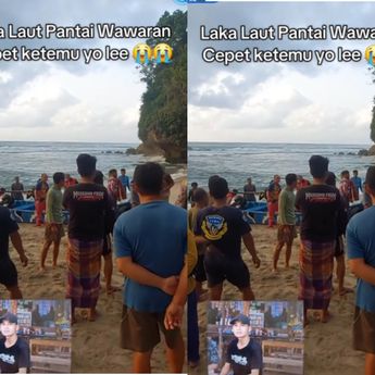 Pria Tenggelam di Pantai Wawaran Pacitan Usai Perahu Terbalik di Tengah Laut