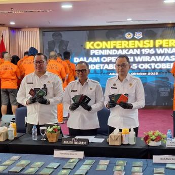 Ditjen Imigrasi Tindak 196 WNA yang Langgar Aturan Keimigrasian