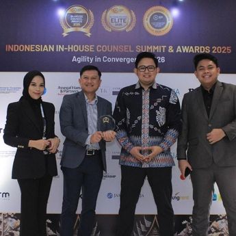 Perkuat Integritas dan Inovasi Hukum, PT Pegadaian Raih Penghargaan Indonesia’s In-House Counsel Awards 2025