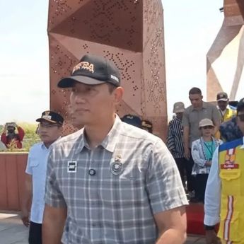 Menko AHY Tinjau Kesiapan Jembatan Pandansimo di Bantul