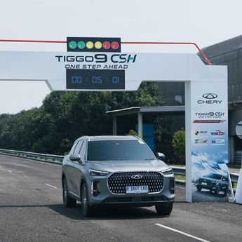 Chery TIGGO 9 CSH AWD Tunjukkan Keunggulan Performa, Keamanan, dan Efisiensi di Sirkuit