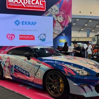 Wamenekraf Apresiasi Kolaborasi MaxDecal dan SekuyaEVOS di IMX 2025