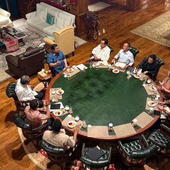 Malam Minggu, Prabowo, Ketua MPR, dan Kepala BIN Kumpul di Hambalang, Bahas Apa?