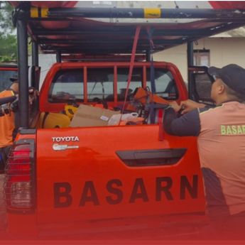 Jasad Nelayan Tenggelam di Pantai Tegalbuleud Sukabumi Belum Ditemukan