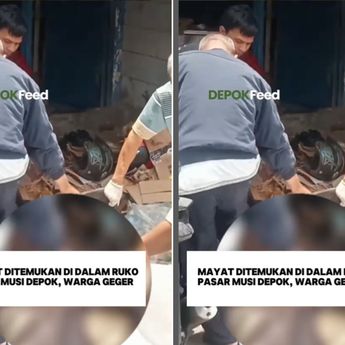 Warga Depok Digegerkan Mayat Pria di Pasar Musi
