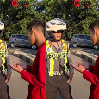 VIDEO: Pria Mencurigakan Berdiri di Tol Jagorawi, Polisi Langsung Tangkap