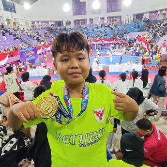 Siswa SDIT As Sa'adah Raih Medali Emas di Liga Taekwondo DKI