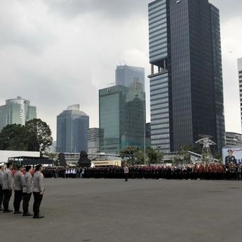 Polda Metro Jaya Bersama Sejumlah Ormas Gelar Apel Siaga Kamtibmas